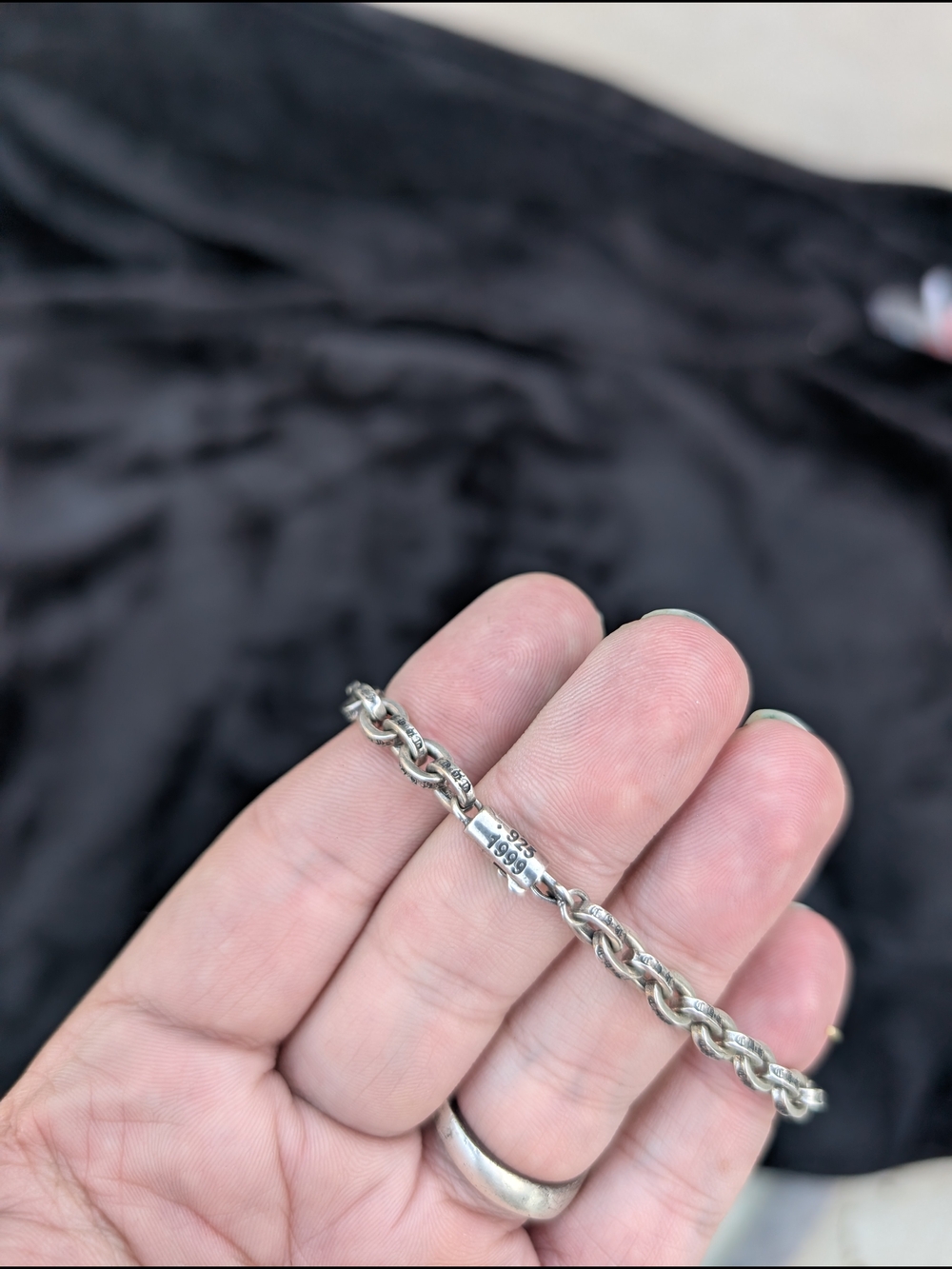 Chrome Hearts Large 925 Silver Dagger Pendant - Picture 8 of 8